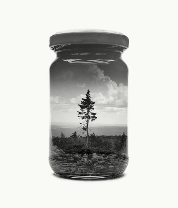 Jarred & Displaced: Ongoing Project Captures Beautiful Landscape in Jar