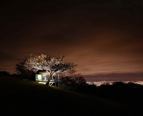 Open Glass House with Spectacular View of San Jose City