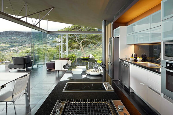 Open Glass House with Spectacular View of San Jose City