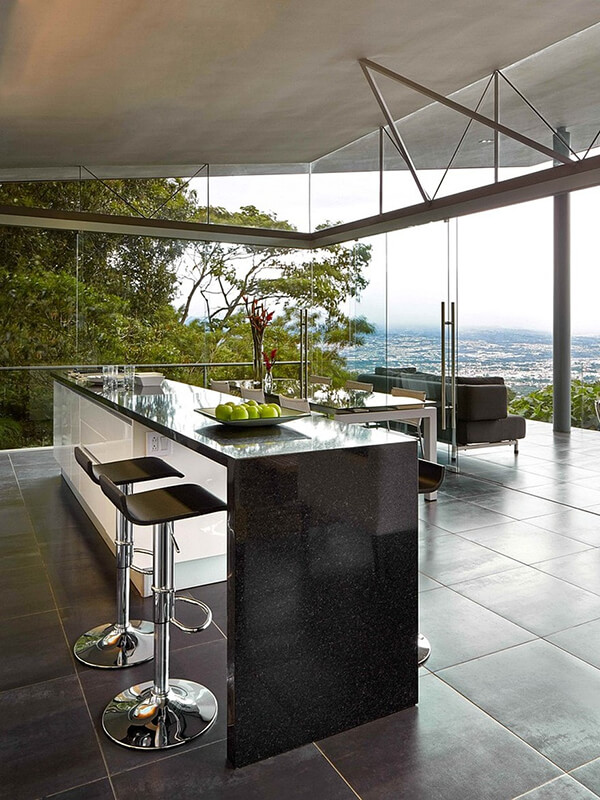 Open Glass House with Spectacular View of San Jose City