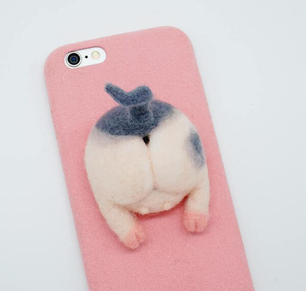 Felted Animal Phone Cases. Would You Love it or Hate it?