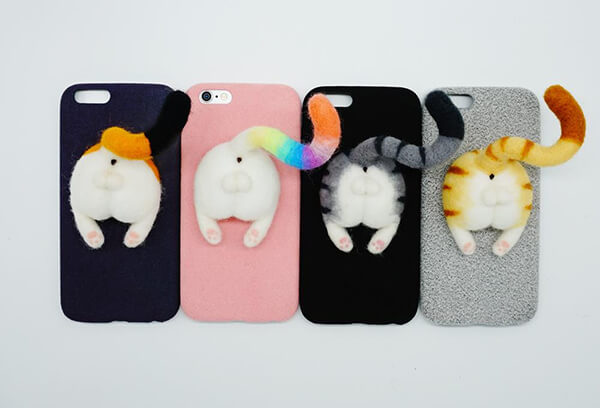 Felted Animal Phone Cases. Would You Love it or Hate it?