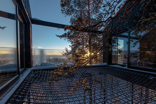 The 7th Room: an Incredible Treehouse in the Arctic Circle