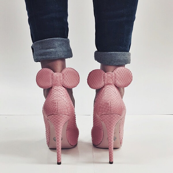 Cute yet Elegant Minnie Mouse Shoes