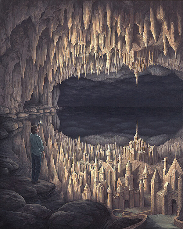More Mind Blowing Optical Illusion Painting by Rob Gonsalves