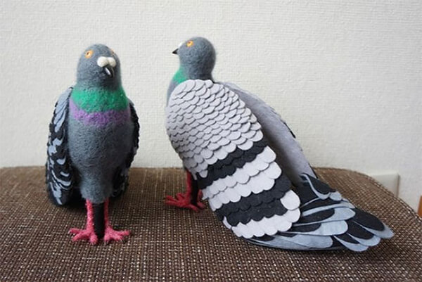 Creepiest Shoes Ever: DIY Pigeon Shoes