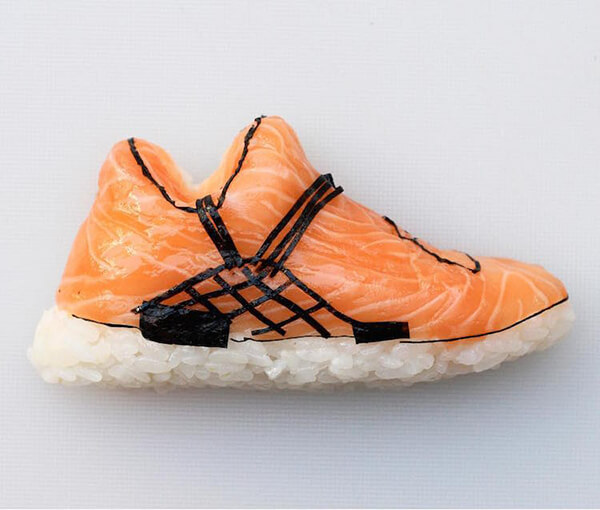 Sushi Shoes: Creative and Crazy Food Creation - Design Swan