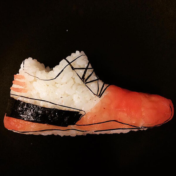 Sushi Shoes: Creative and Crazy Food Creation