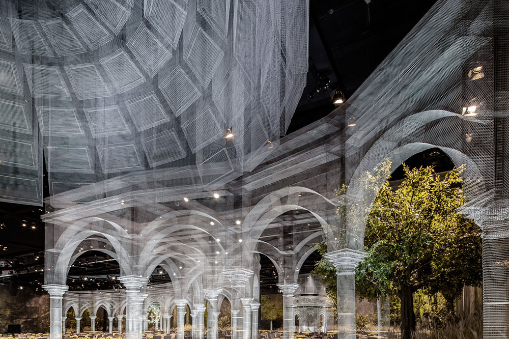 Magnificent Wire Mesh Architecture by Edoardo Tresoldi