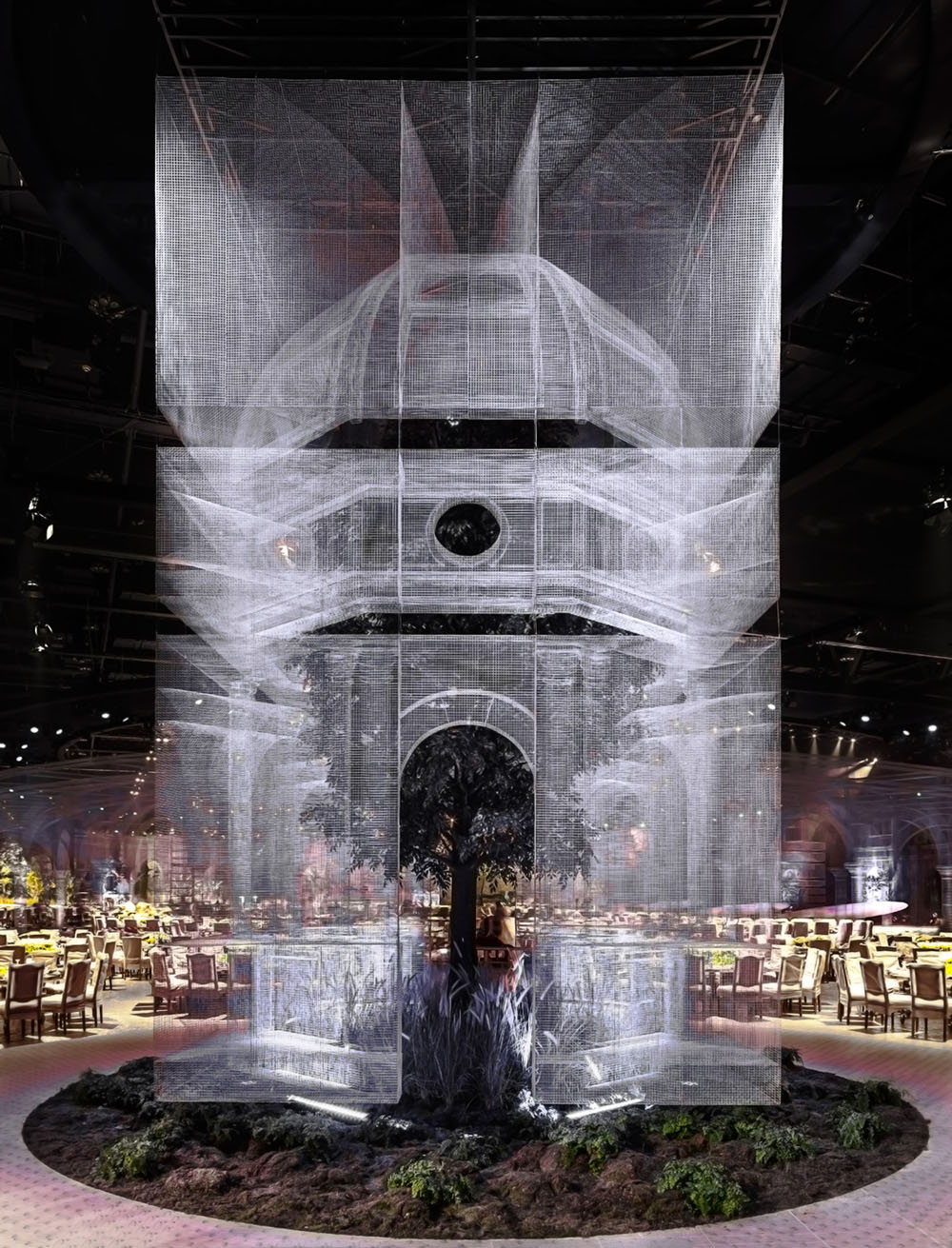 Magnificent Wire Mesh Architecture by Edoardo Tresoldi