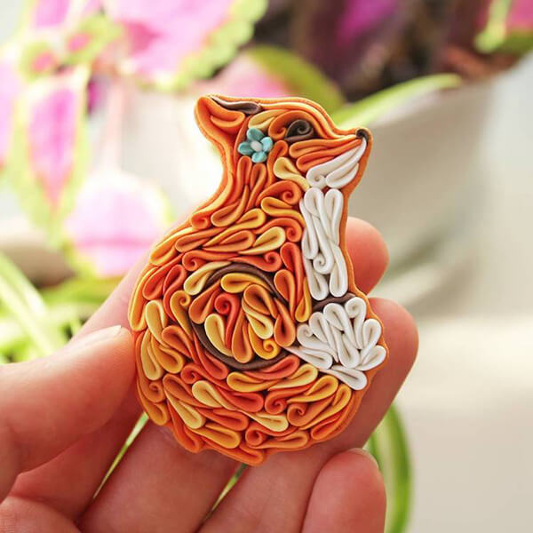 Colorful and Adorable Jewelry Made of Polymer Clay