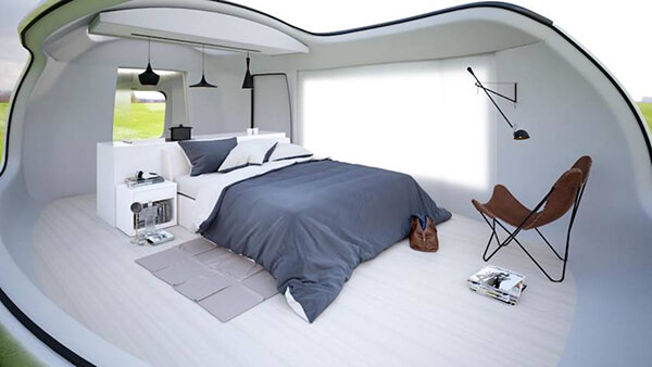 Futuristic and Luxurious Camping Pod Influenced by MINI's F60 Countryman