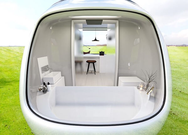 Futuristic and Luxurious Camping Pod Influenced by MINI's F60 Countryman