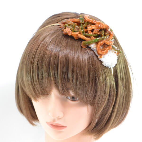 Crazy Food Themed Headband from Japan