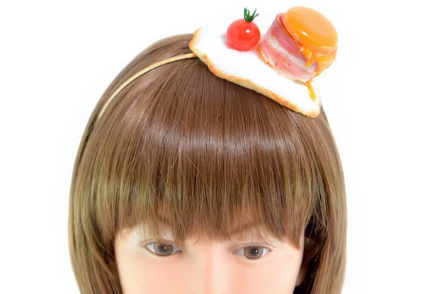 Crazy Food Themed Headband from Japan