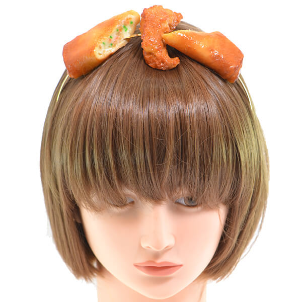 Crazy Food Themed Headband from Japan