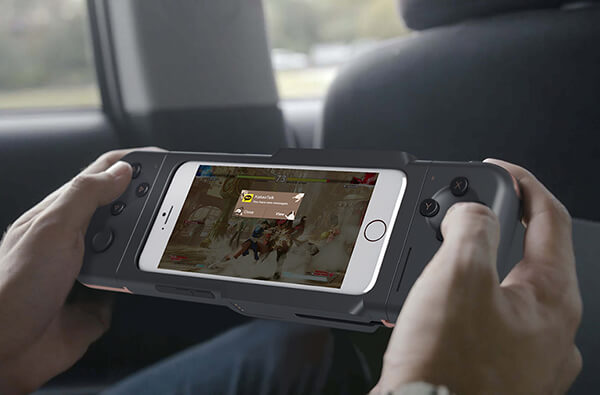 A Fully Portable and Ergonomic Mobile Gamepad Concept