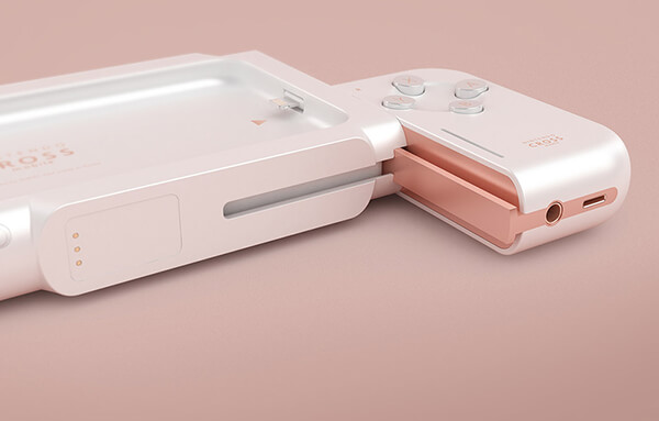 A Fully Portable and Ergonomic Mobile Gamepad Concept