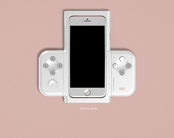 A Fully Portable and Ergonomic Mobile Gamepad Concept