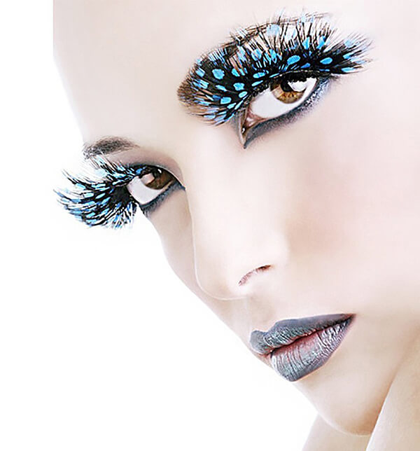 Crazy Decorative Eyelash Designs