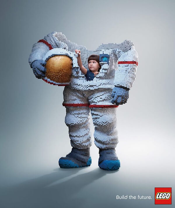 Creative LEGO Ads - Build the Future