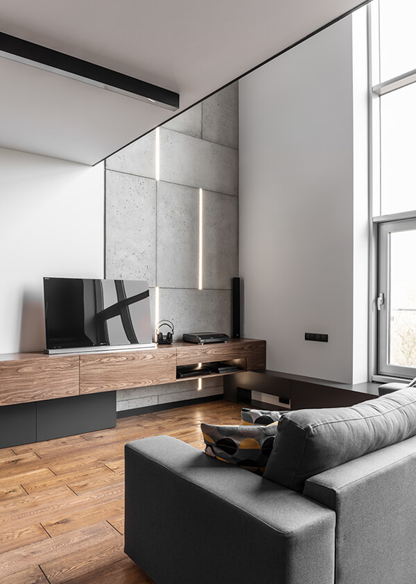 Stylish Masculine Apartment in Poznan, Poland