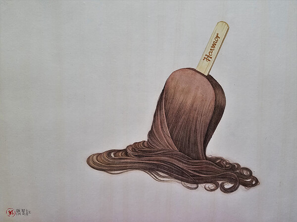 Hair Object: Surreal and Unsettling Drawings of Hair