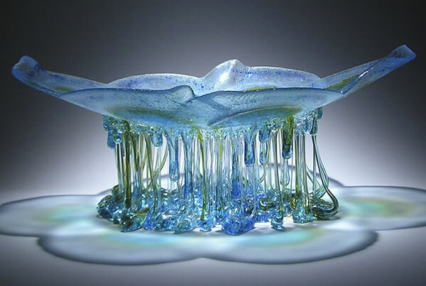 Stunningly Surreal Jellyfish-like Glass Tables