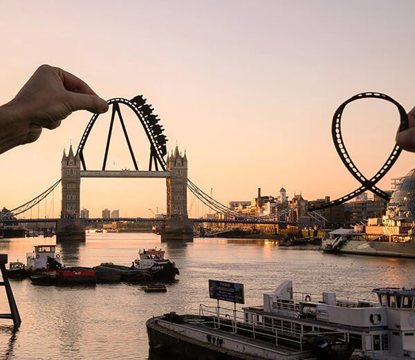 When World’s Landscapes Meet Playful Paper Cut-Outs from Rich McCor