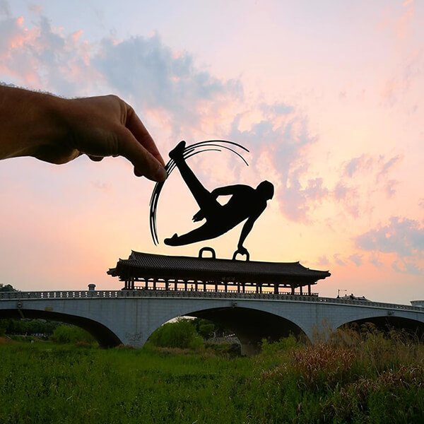 When World’s Landscapes Meet Playful Paper Cut-Outs from Rich McCor