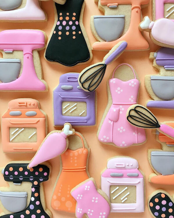 Adorable Illustrated Cookies by Holly Fox