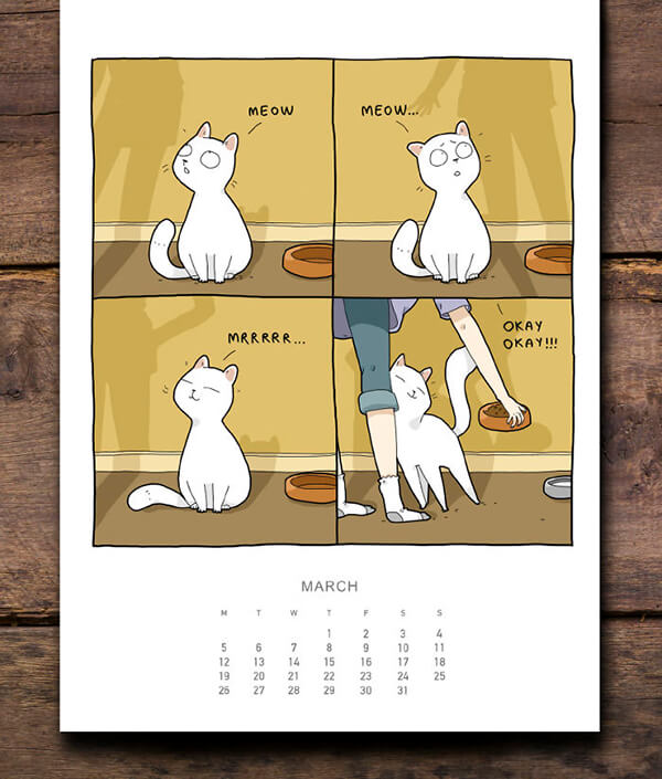 A Cat Calendar To Make 2018 Pawesome