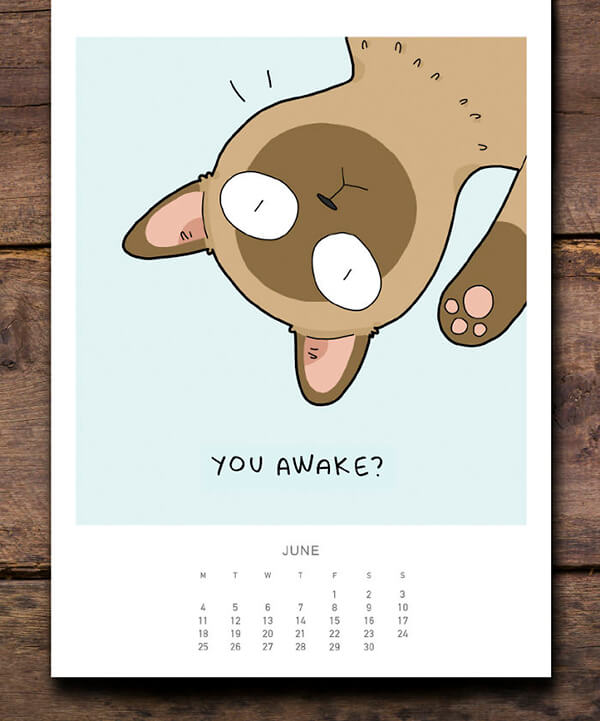 A Cat Calendar To Make 2018 Pawesome