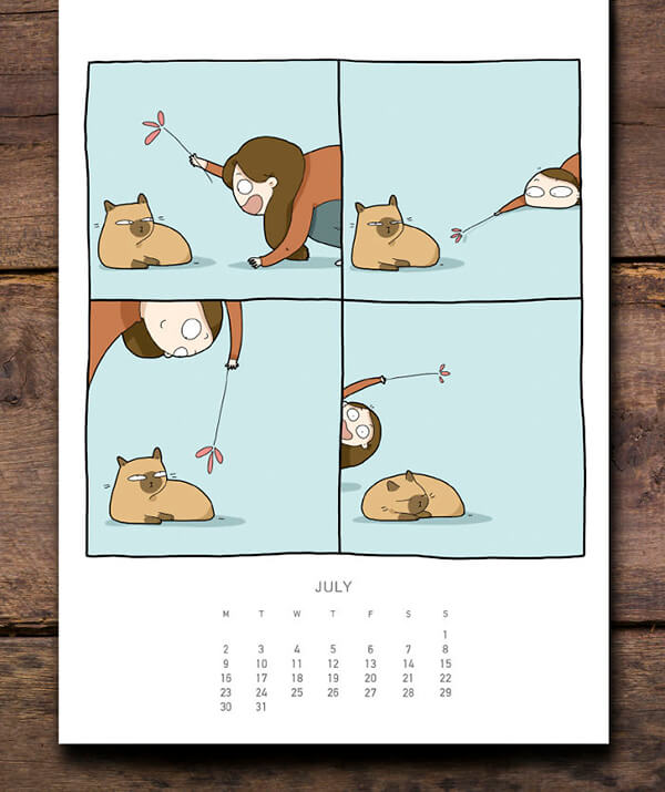 A Cat Calendar To Make 2018 Pawesome