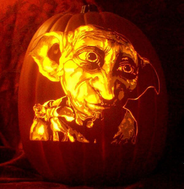 Amazing Pumpkin Portrait Carving by The Pumpkin Geek