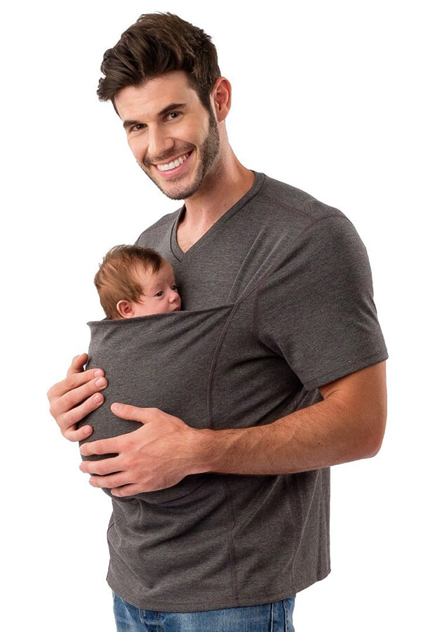 Creative Baby Carrying Shirt for New Parents