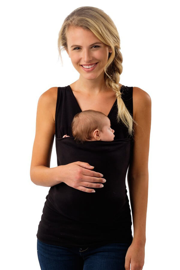 Creative Baby Carrying Shirt for New Parents