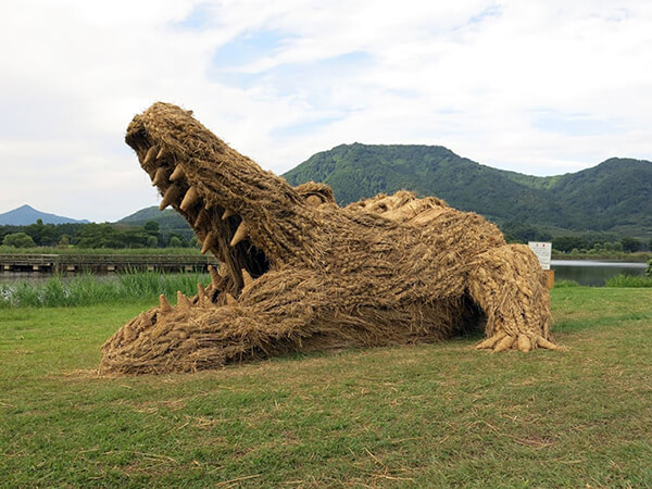 Japan’s 10th Annual Rice Straw Sculptures Festival