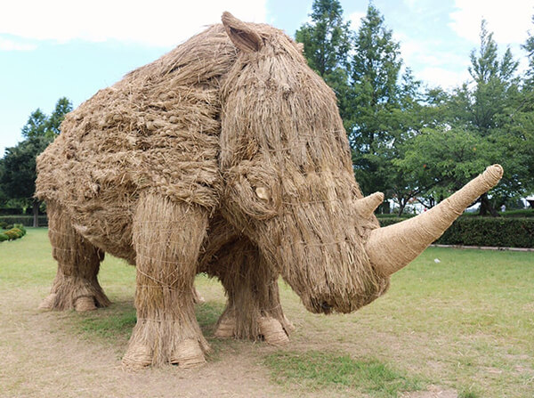 Japan’s 10th Annual Rice Straw Sculptures Festival