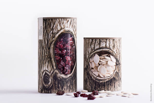 Clever Packaging Design for Nuts and Dried Fruits