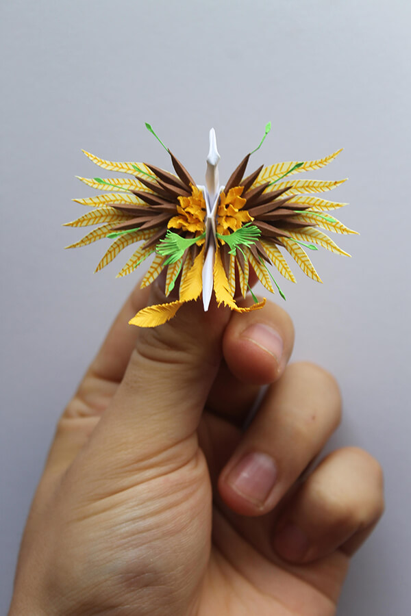 One Origami Paper Cranes a Day for 1,000 Days