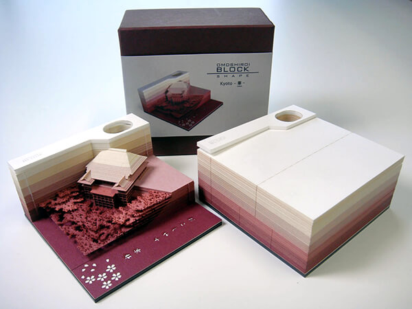 Omoshiro Blocks: Creative Paper Memo With Hidden Object Inside