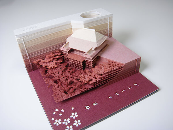 Omoshiro Blocks: Creative Paper Memo With Hidden Object Inside