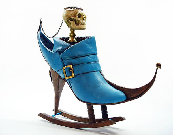 Shoe Sculptures From Otherworld by Costa Magarakis