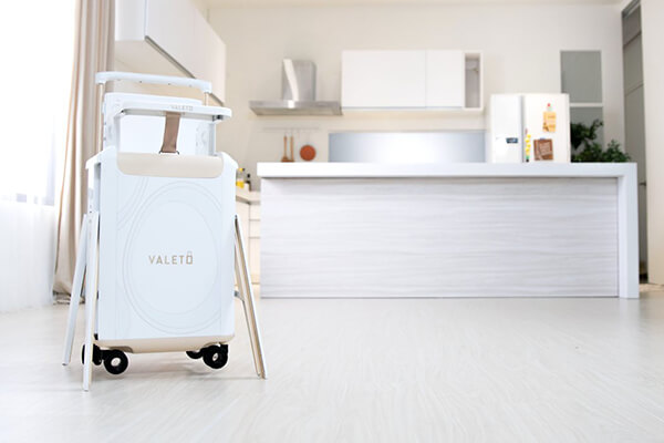 Valeto: A Carry-on Suitcase, A Nappy Bag And High Chair