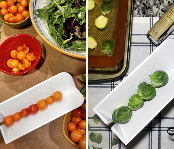 Slicex: A Cutting Board That Makes Slicing Small, Round Produce Faster And Safer