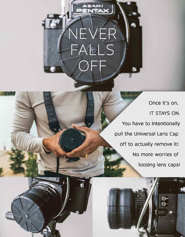 Universal Lens Cap: One Cap, All Lens and Ultimate Protection