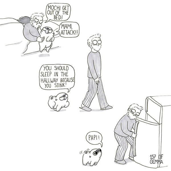 Hilarious Comics Sum Up How the Life Looks Like Living With A Dog