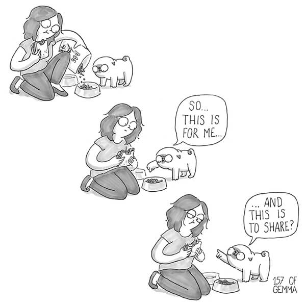 Hilarious Comics Sum Up How the Life Looks Like Living With A Dog