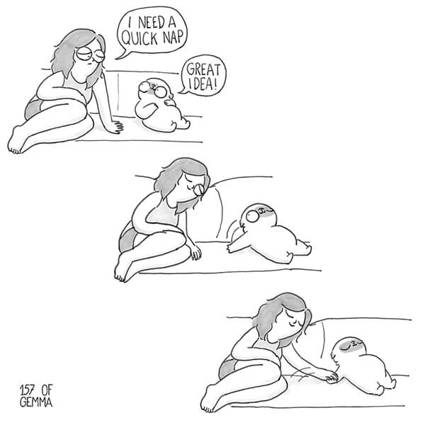 Hilarious Comics Sum Up How the Life Looks Like Living With A Dog